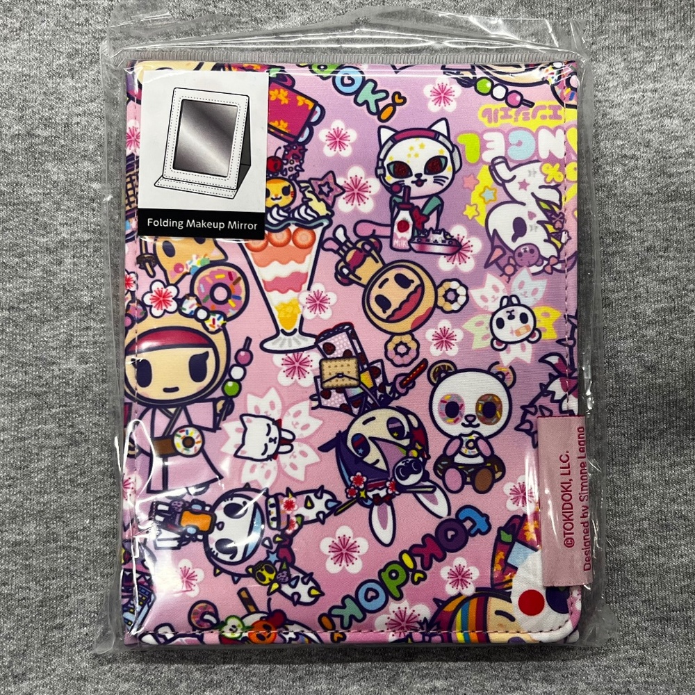 NWT tokidoki Folding Makeup Travel Mirror